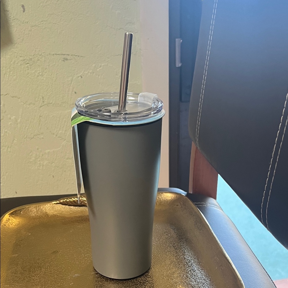 #1361=Gray Double Wall Tumbler - Picture 2 of 8